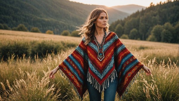 Poncho bohème : le choix parfait pour toute la famille