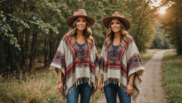 5 ponchos bohèmes idéaux pour chaque membre de la famille